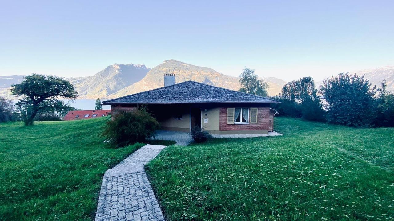 Lakeview Little House Krattigen Exterior foto